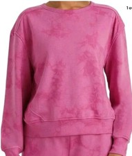 Member's Mark Women's Relaxed Fit Dropped Shoulder Tie Dye Sweatshirt Large