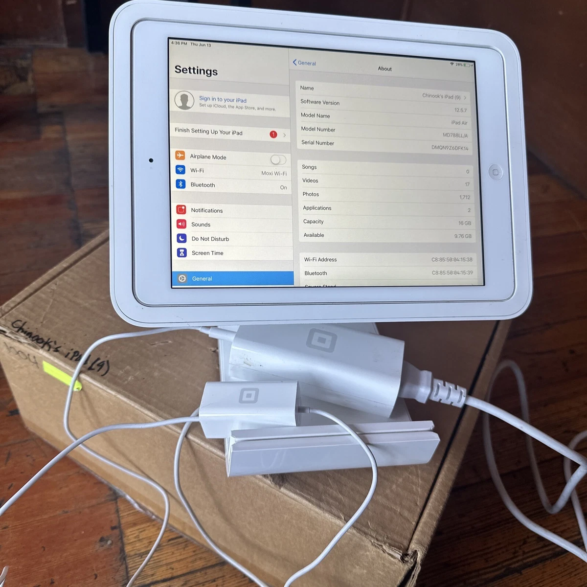 Square Tablet & eReader Accessories for Apple iPad Air (1st