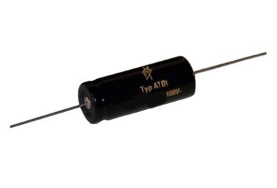Kondensator bipolar Tonfrequenz axial F&T 15uF 100VDC  35VAC  10x30 [2 pcs] #BP