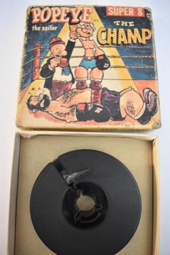 Vintage Popeye the Sailor The Champ Super 8mm Film - Picture 3 of 3