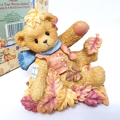 Cherished Teddies NATHAN ''Leave Your Worries Behind'' Figurine #176222  w/ Box