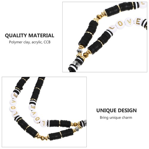 2 Pcs Mobile Phone Bracelet Lanyard Lovers Pendant Accessories Cell - 第 5/12 張圖片