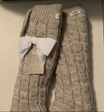 Fleece lined ugg socks for women