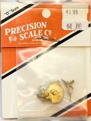 Precision Scale O #4196 Franklin #8 Butterfly Firedoor w/Foot Tread for Large Lo