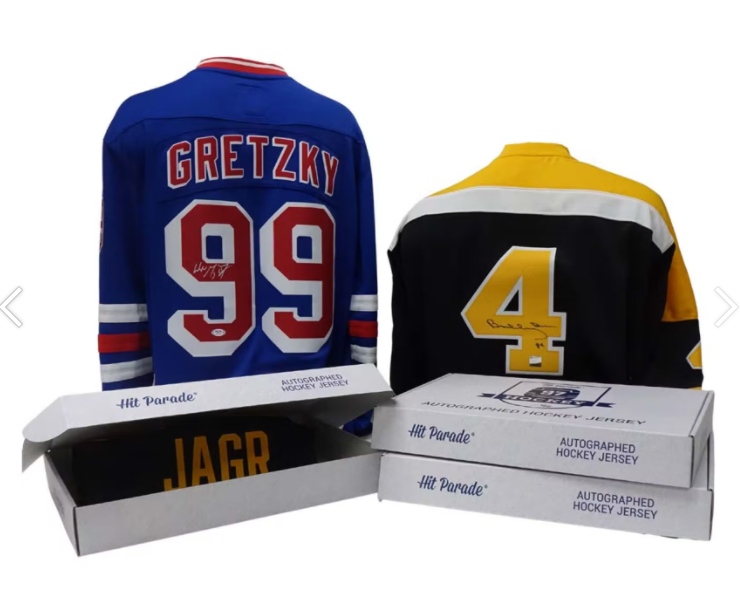Boston Bruins HP Autographed (1)Hockey jersey series 3 LIVE BREA