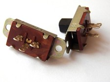 ex-USSR Military 0.3A 50V ON-ON Mini Slide Switch SPDT New, Old Stock QTY=10