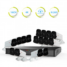 Ultra Hd 16 Ch. 4tb Nvr Surveillance System With 16 4 Megapixel Cameras