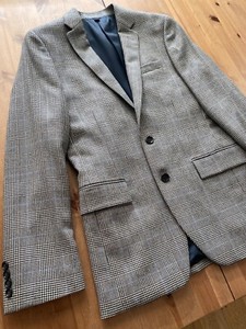 *NEW* J. Crew Thompson Glen Plaid Suit Jacket 36R $500+ NWT Wool Blend Blazer BN