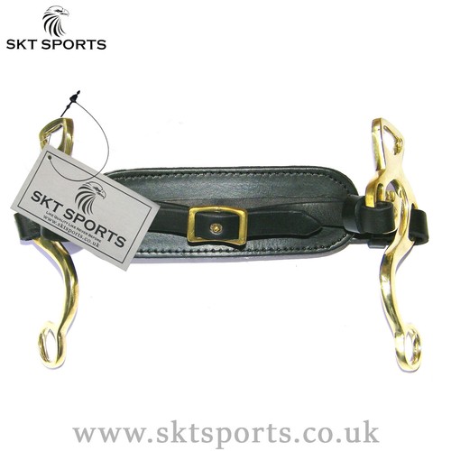 HACKAMORE GERMAN SILVER BITLESS HORSE BIT PADDED LEATHER BNWT SKT SPORTS - Picture 2 of 4