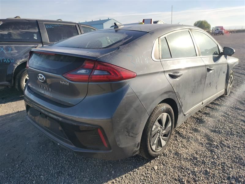 20172022 Hyundai Ioniq Rear Grey Bumper Cover Assembly 86631G2020 OEM