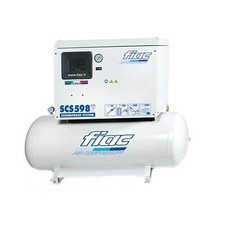 COMPRESSORE ARIA FIAC SCS 598/300 INSONORIZZATO A PISTONE 270lt 5.5 HP 4KW