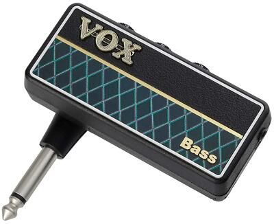 VOX amPlug 2 Bass AP2BS Bass Guitar Headphone Amp New