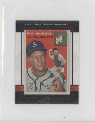 2023 Topps Tribute Framed 1954 Topps Buybacks 1/1 Ray Murray #49 qf6