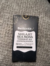 BetterAlt Shilajit Sea Moss 92 Trace Minerals  120 Caps