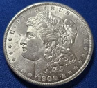 A 1900 O Morgan Silver Dollar High Grade Example