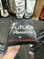 Scotty Cameron Futura Phantom Mallet CS w/ SeeMore Style Alignment Aid