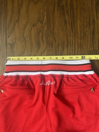 Just Don Shorts Mens Small Chicago Bulls 1997 - 1998 - Bild 7 von 8