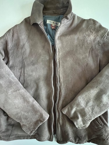 Giacca di pelle vintage COMME des GARCONS uomo ben invecchiato taglia grande - Foto 2 di 17