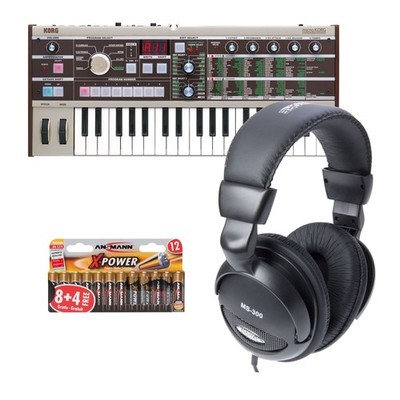KORG microKorg + headphone - Synthesizer für Kinder-Set