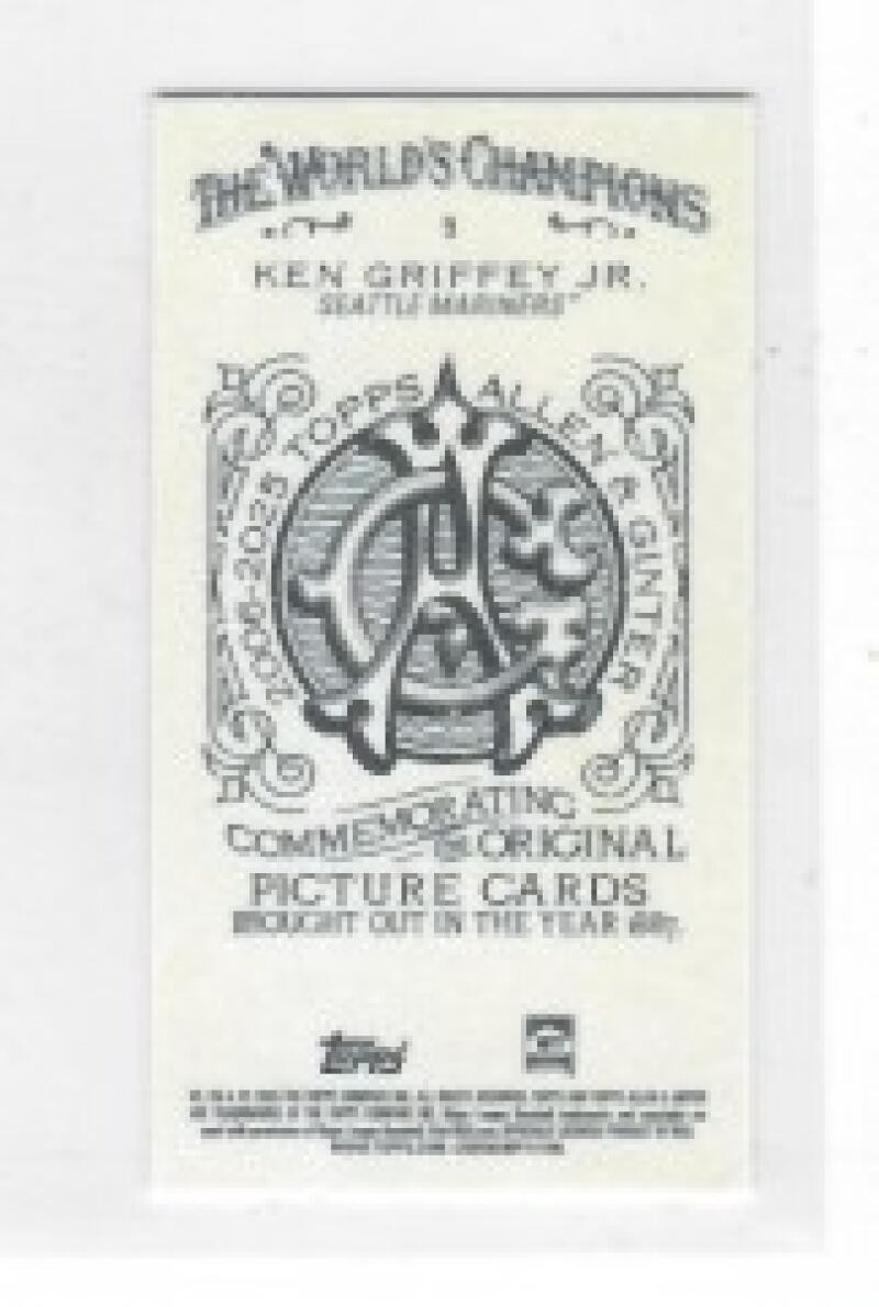 2025 Allen & Ginter Mini Allen & Ginter #9 Ken Griffey Jr. Seattle