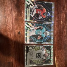 Panini Donruss Rated Rookie Williams, Waddle, Jacobs NFL Football Card Lot 2021