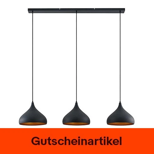 Lindby Elamira Hängelampe E27 schwarz