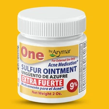 Arymar Sulfur Ointment 9% , Topical Skin Care -2 oz