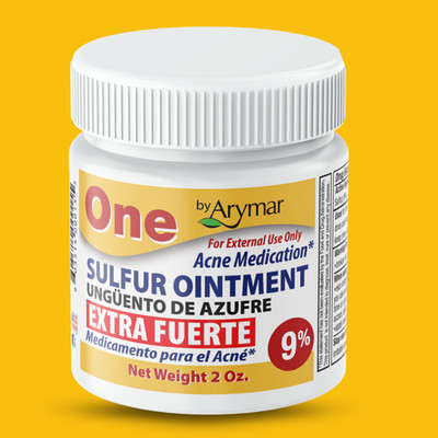 Arymar Sulfur Ointment 9% , Topical Skin Care -2 oz