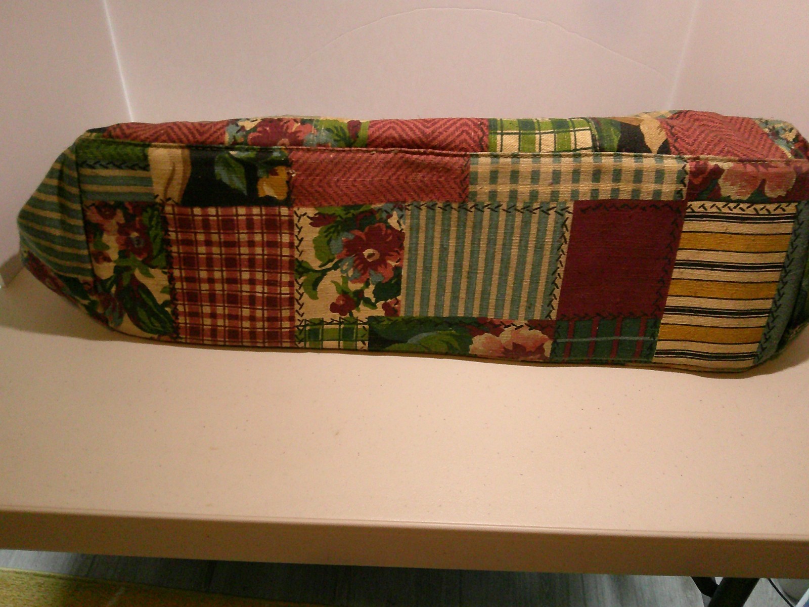 Vintage 90s Gitano Patchwork Cottagecore Travel D… - image 8