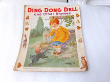 Ding Dong Dell and Other Rhymes Vtg Made in USA Book Soft Color ILLUSTRATIONS