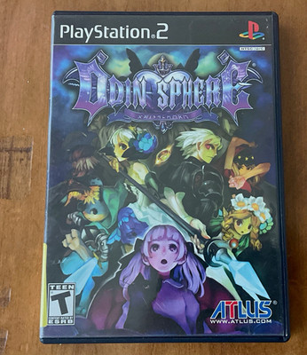 ATLUS Odin Sphere PS2 T-Teen NTSC-U/C 2007 Manual Included Action RPG