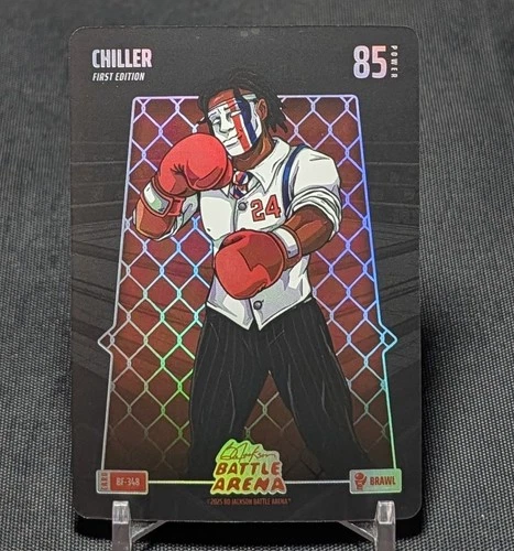 Cam Thomas CHILLER Brawl Battlefoil 2026 Bo Jackson Battle Arena #BF-348 Nets