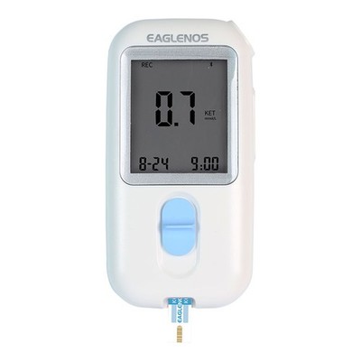 Eaglenos Blood Glucose And Ketone Tester - For Cows, With 25 Ketone Test Strips