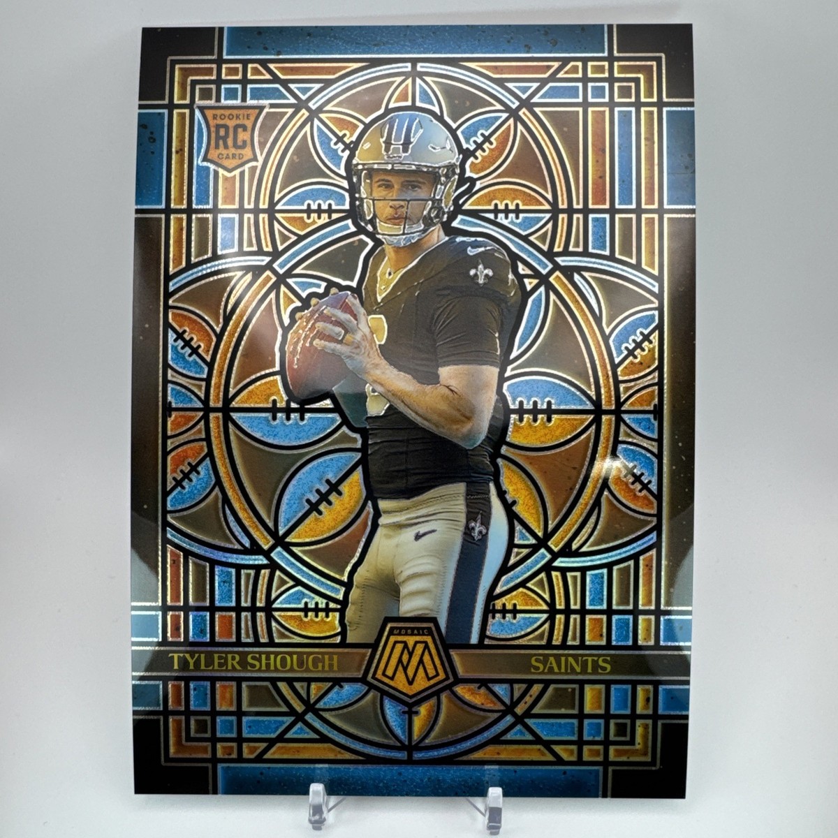 Tyler Shough - 2025 Panini Mosaic Oversized Jumbo Stained Glass