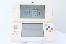 JP Game New Nintendo 3DS White [Rank : A]Region-locked