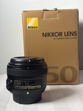 Nikon AF-S NIKKOR 50mm f/1,8G objectif standard focale fixe f/1,8