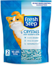 Crystals, Premium Cat Litter, Scented, 8 Pounds, Pack of 2 Package May Vary 