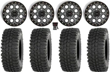 System 3 SB-7 15" Wheels Ti (6+1) 35" BDC Tires Textron Wildcat XX