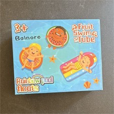 Fruit Rainbow Swim Tube Pool Float Swim Ring Float Toy Age 3 Model AS008
