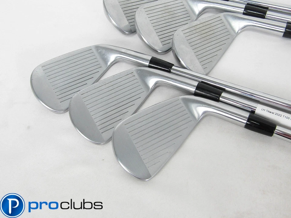 LEFT HANDED TITLEIST '2021 T100S / T100 IRONS 4-9 NIPPON MODUS3 TOUR 120 X-FLEX - Image 4 of 4