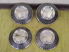 65 66 Ford Dog Dish Hub Caps 10 12 Set Of 4 Galaxie 500 Hipo 1965 1966