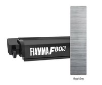 Fiamma F80S 450 Markise Schwarz, 450Cm, Royal Grey