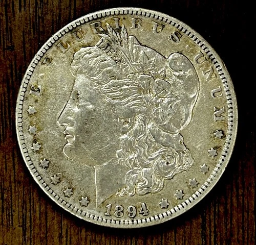 1894-O $1 Morgan Silver Dollar Coin XF - 25599