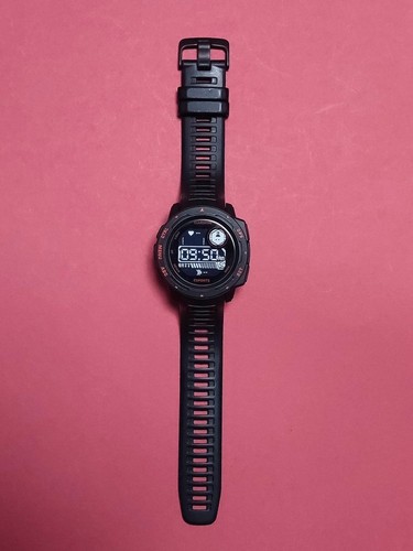 Pre-owned GARMIN Instinct Esports Edition GPS Smart Watch 45mm Black  E-Sports - 第 15/18 張圖片