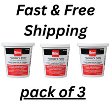 3 PACK - Plumber's Putty 14 oz. Total 42 oz 