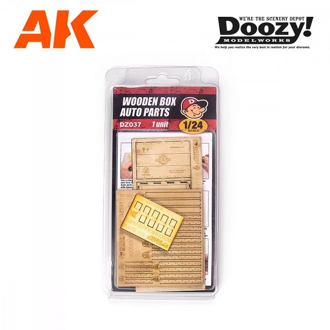 AK Interactive DZ037 - 1/24 Laser Crate Pallet - New