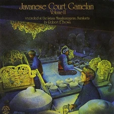 Javanese Court Gamelan 2  From Japan CD 4tracks Music