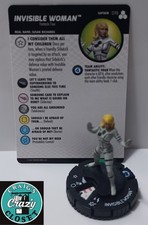 WizKids HeroClix Invisible Woman 019 Fantastic Four: Future Foundation Uncommon