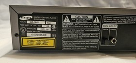 Samsung DVD-N501 NUON Enhanced Digital DVD Player No Remote For Parts *No Power*