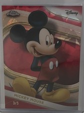 2025 Topps Chrome Disney Sapphire MICKEY MOUSE Red /5 SSP RARE LOW POP